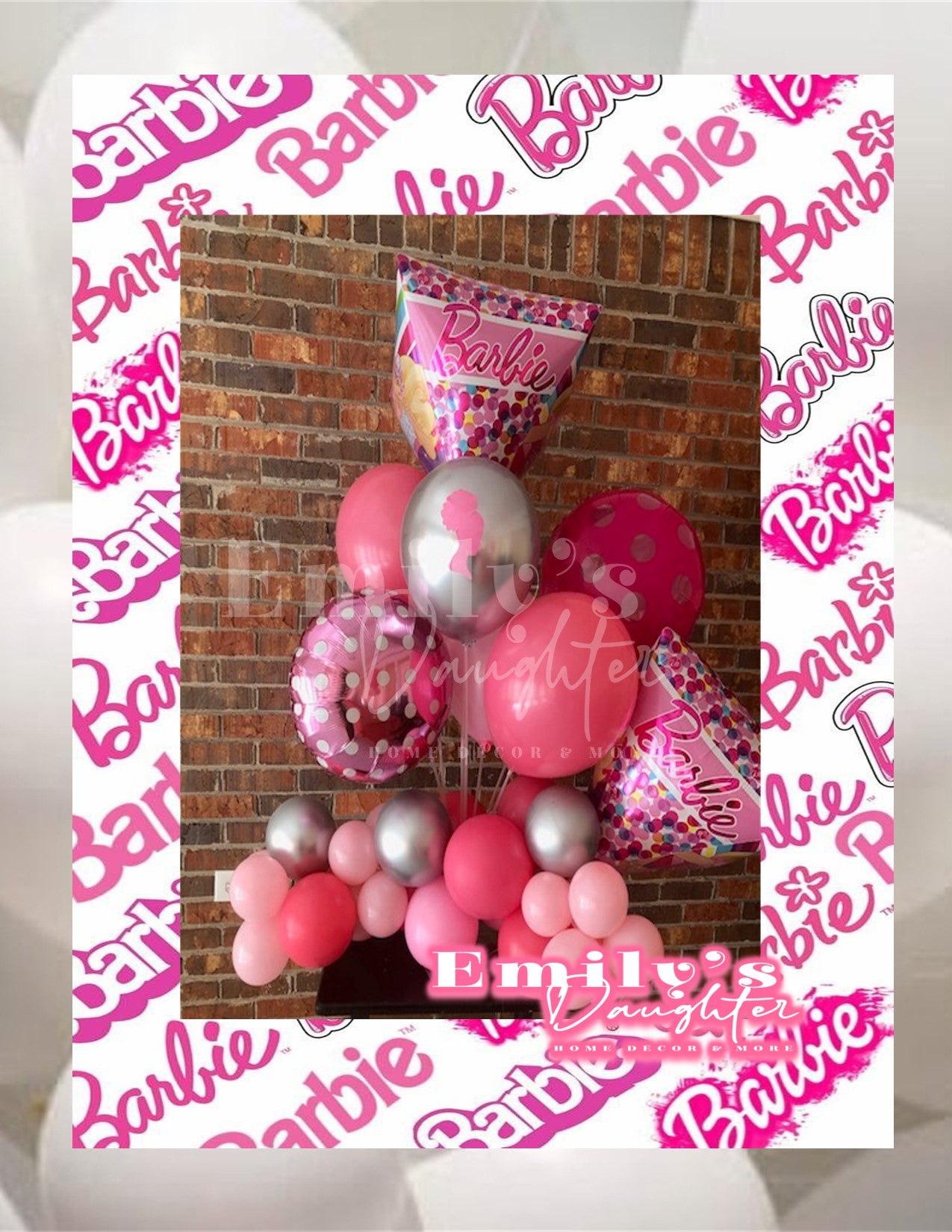 Deluxe Balloon - Organic Centerpiece Table Bouquet